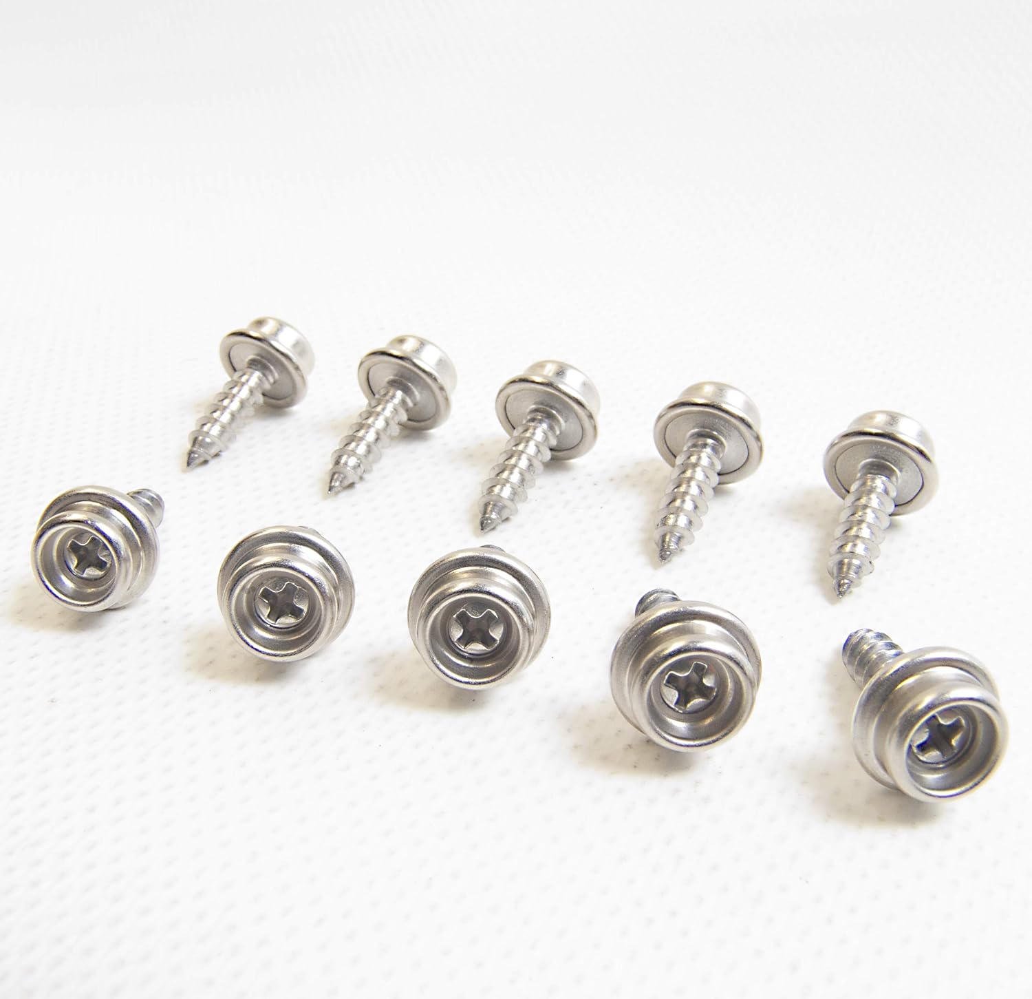 Snap Screw Stud 10 Oversize 5/8" Stainless Steel Screw Shipped from