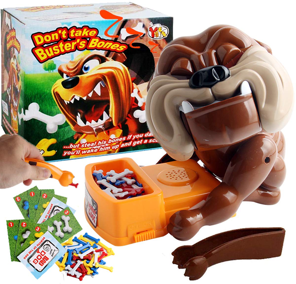 Mad Dog Tricky Toy, Electronic Pet Dog Toys, Funny Parent-Child Games, Bad Dog Board Games for Chris
