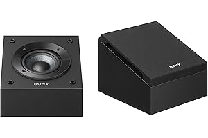 Sony SSCSE Dolby Atmos Enabled Speakers, Black (Pair), 4 Inch (Pack of 2)