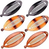 Banana Hair Clips Banana Clip Combs for Thin Long Hair Fishtail Hair Clip Combs Fish Grips for Women Girl Hair Accessories