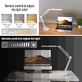SKYLEO LED Desk Lamp with Clip and Base White 3 Modes 10 Brightness Levels view 2