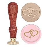Yoption Two Intertwined Hearts Wax Seal