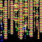 60feet UV Neon Streamers Glow Garland Stripe Hanging Glow in The Dark Party Decorations Blacklight Reactive Fluorescent Black Light Kit Neon Party Supplies for Birthday Wedding