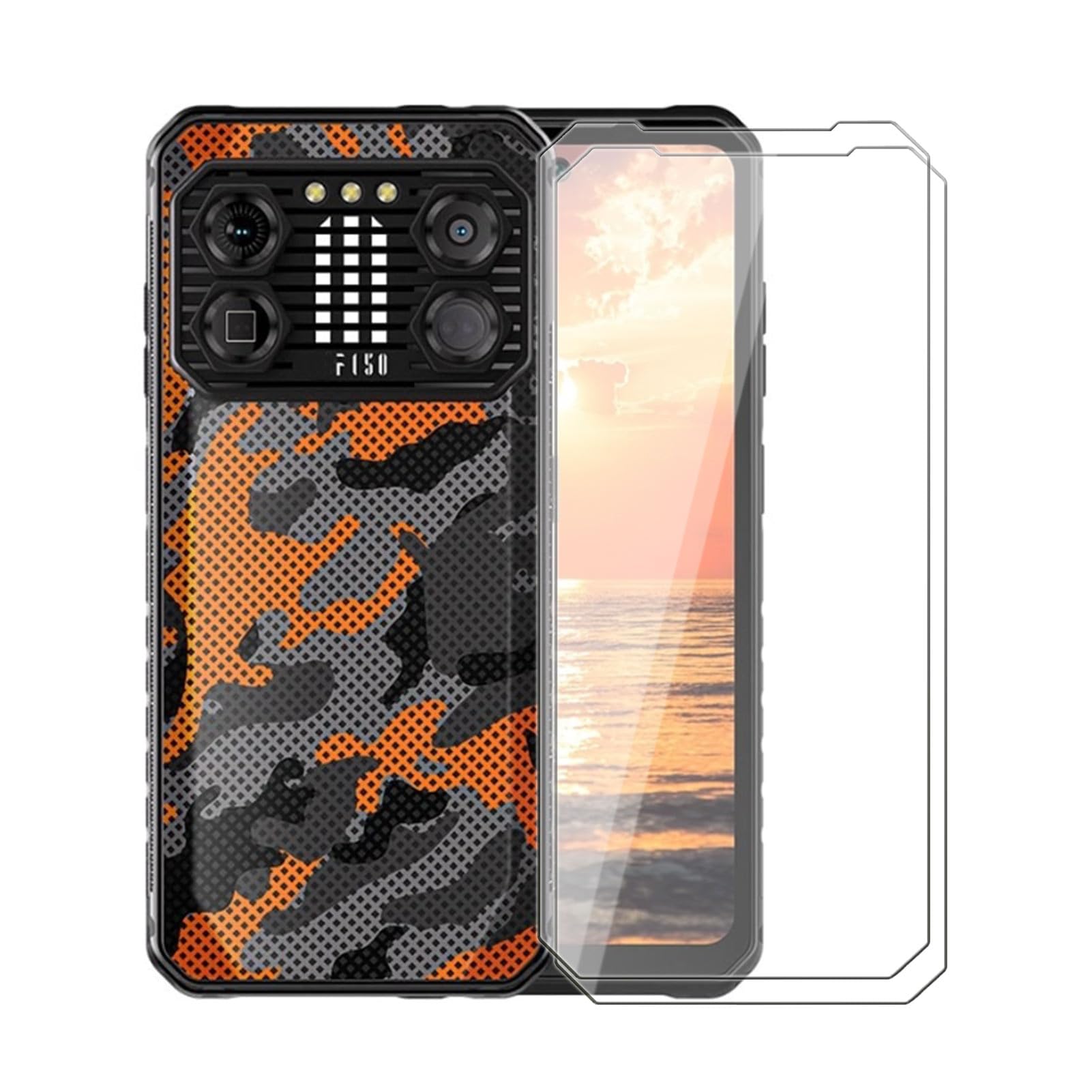 KJYFOANI For IIIF150 B2 Pro Screen Protector Tempered Galss, [2 Pack] High Clear [9H Hardness] [Bubble Free] [Easy Install] Matte Protective Film for IIIF150 B2 Pro 6.78 Inch.