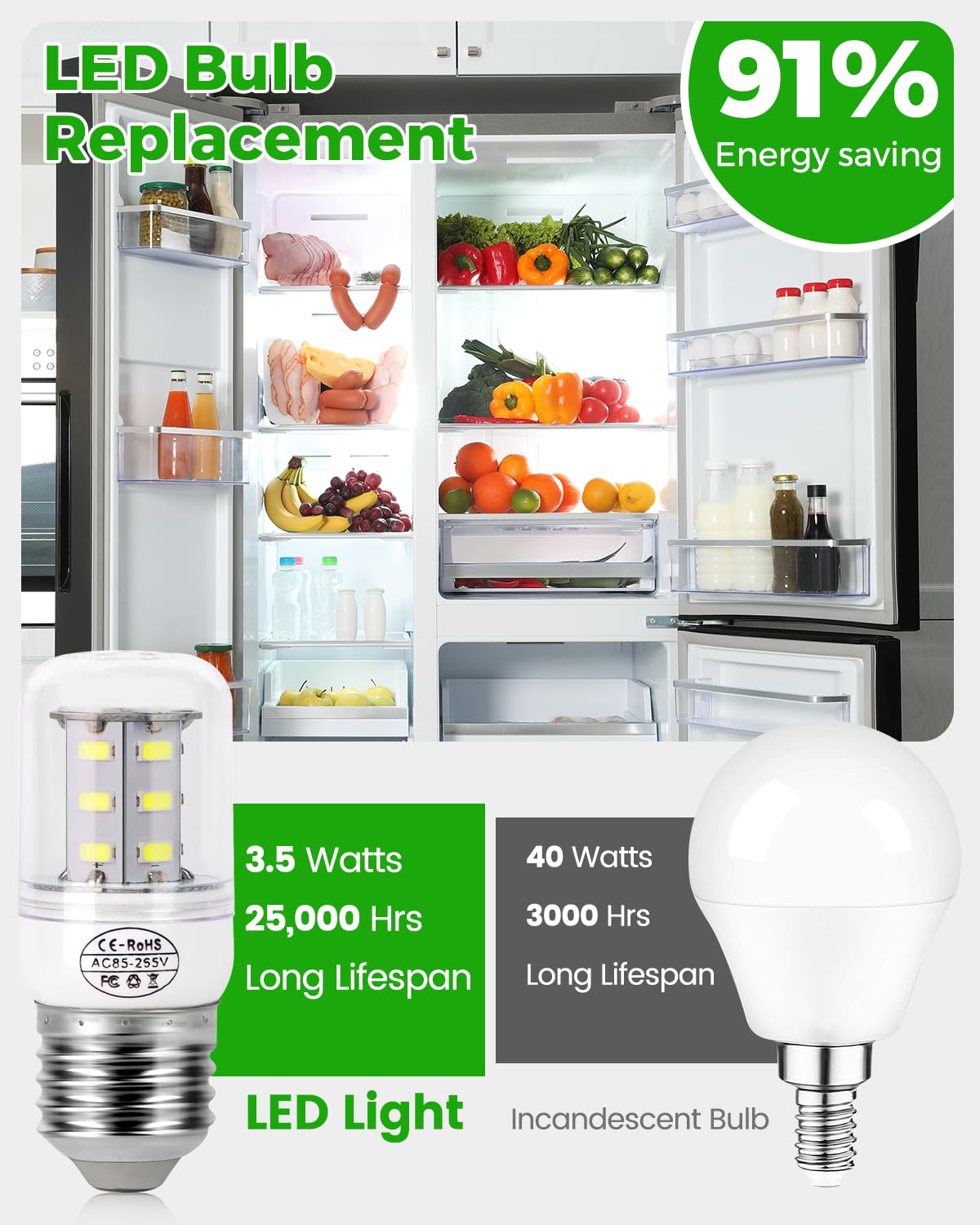 Light Bulb Frigidaire Refrigerator Parts