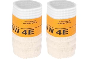 QCG Kerosene Heater Wick AW4E Compatible with Sengoku HMN-110 KeroHeat CTN-110 Heatmate HMN-110 Mega Heat MGN-110 Replace for American Wick #4E - 2 Pack