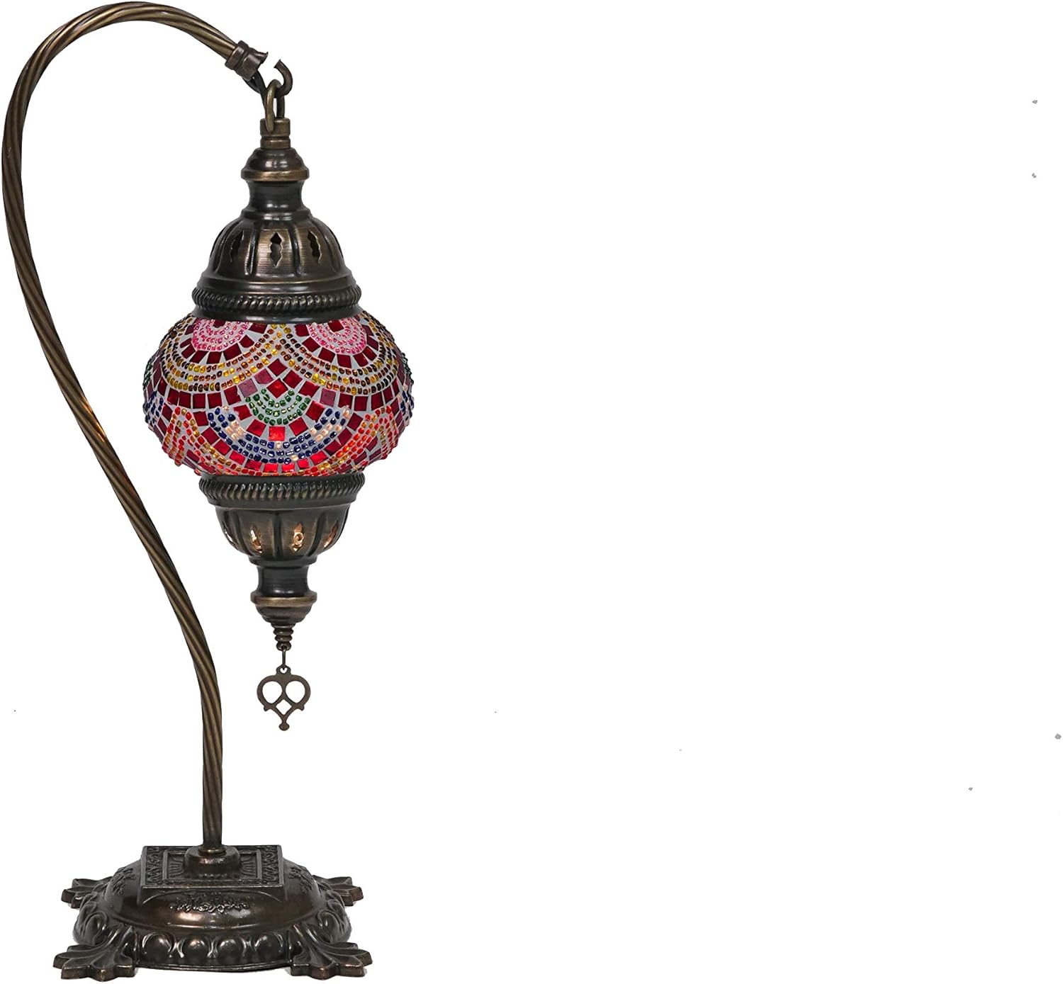 moroccan copper table lamp