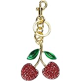 Royal Bagger Cute Cherry Keychain for Women - Purse Charm, Handbag Pendant, Wallet Key Ring Accessory 001