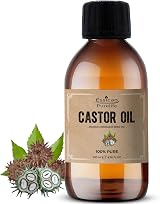 Essican Purelife Pure Castor Oil for Eyelashes Hair Growth Skin 200ml Cold