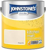 Johnstone's Kitchen Paint Magnolia Matt Emulsion 2.5L Grease Resistant 12m2