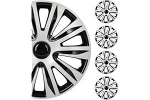 SCITOO Premium 16 Inch Hubcaps Set of 4 Wheel Rim Cover OEM Style Easy Snap On Car Truck SUV Hub Cap Replacement for Dodgefor Honda,for Mazda,for Kia,for Ford,for Mitsubishi,for Hyundai,etc.