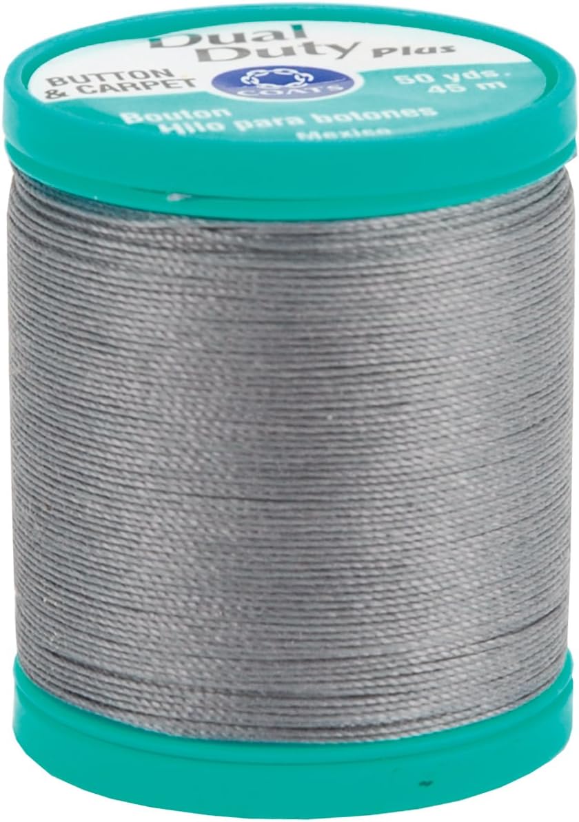 jbr1065 Dual Duty Plus Button Thread 50yds - Slate
