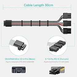 AsiaHorse 16AWG PCI-e 5.0 12VHPWR PSU Cable