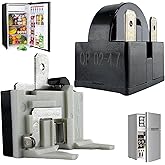 QP2-4R7 4.7 Ohm 3-Pin PTC Start Relay Overload Kit | Compatible with mini fridges, beverage coolers, wine coolers and deep wine refrigerator compressor parts
