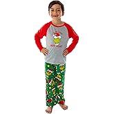 Dr. Seuss GRINCH Who Stole Christmas Matching Family Pajama Sets For Men, Women, Kids, Toddlers