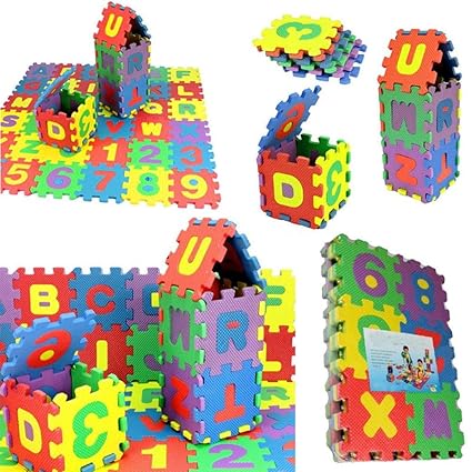  Pandaie Toy36pcs Baby Child Number Alphabet