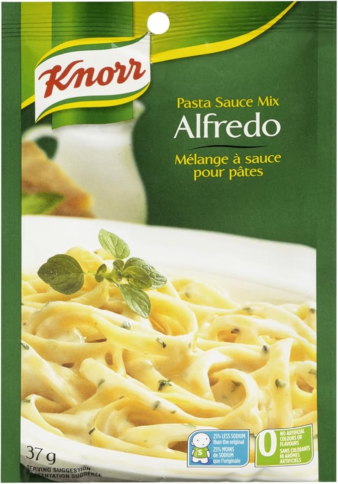 Knorr Alfredo Pasta Sauce Mix, 24Count Amazon.ca Grocery
