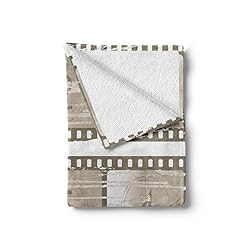 Ambesonne Numbers Throw Blanket, Vector Style
