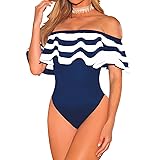 IyMoo Womens Sexy Fashion Ruffle Falbala Floounced