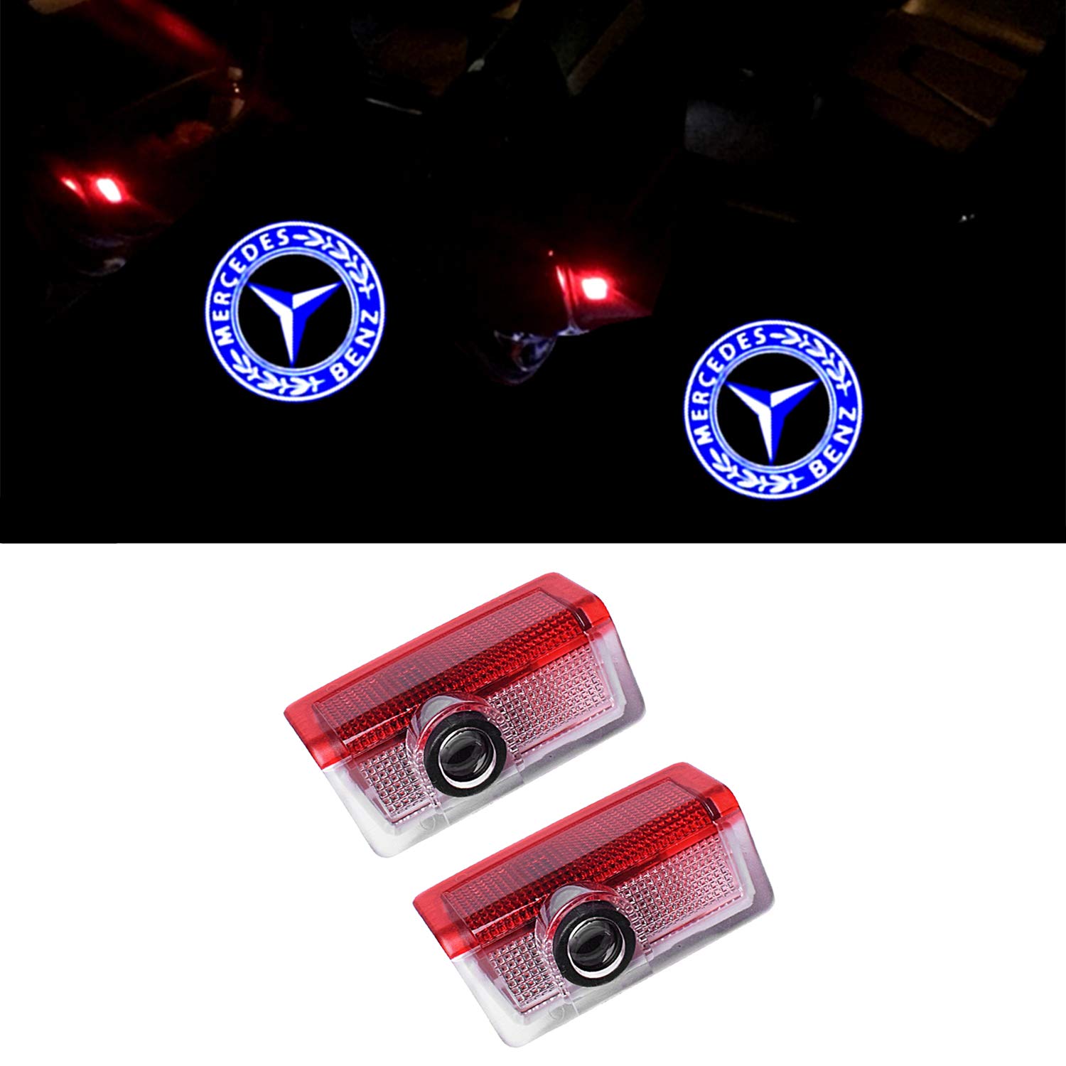 Ersatz-, Tuning- & Verschleißteile NMXPW 2 Stück Autotür Logo