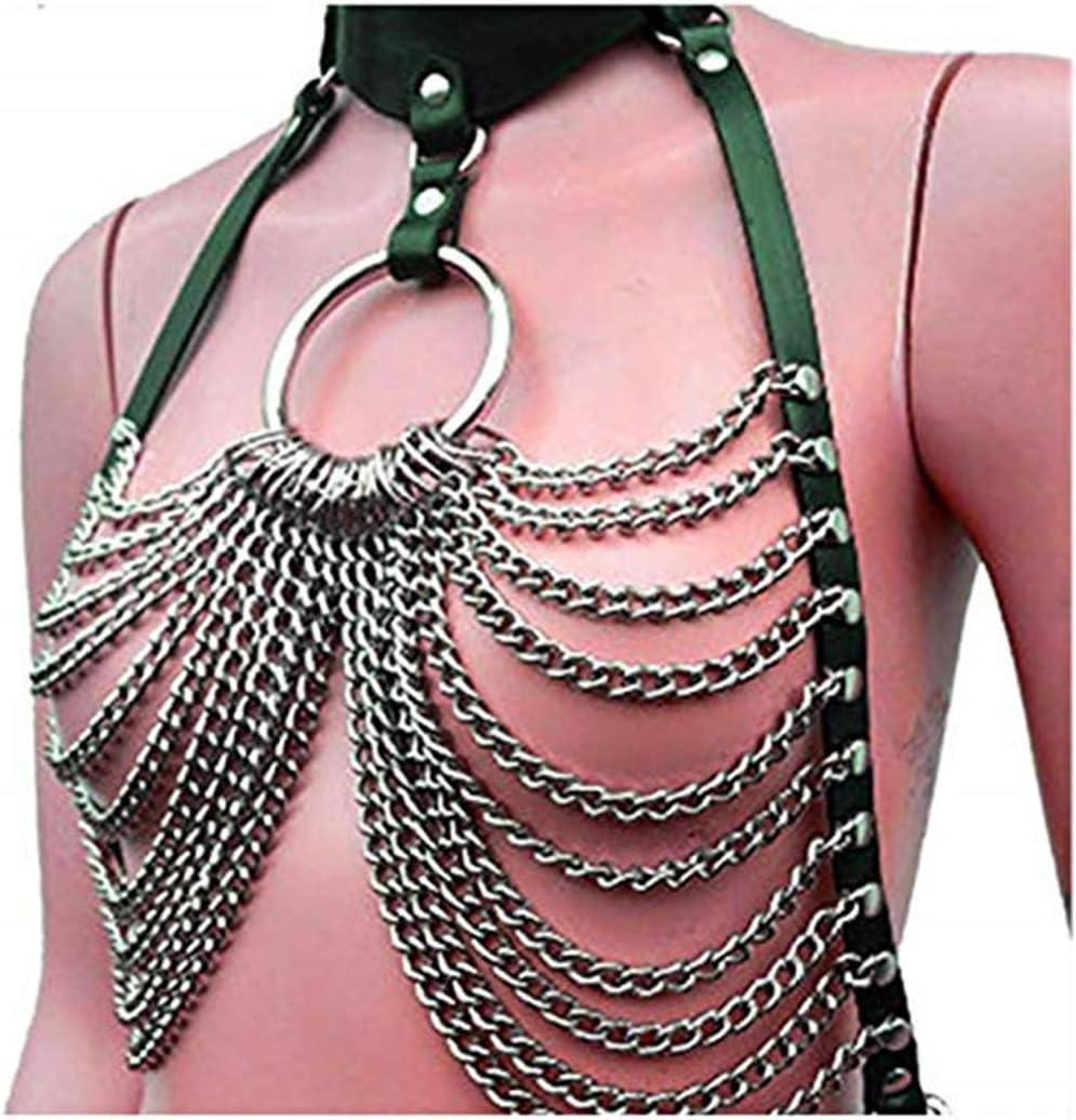Xinxinyu Women's Stripe Double Zipper High Elastic Bodysuit Nightclub Performance Uniform