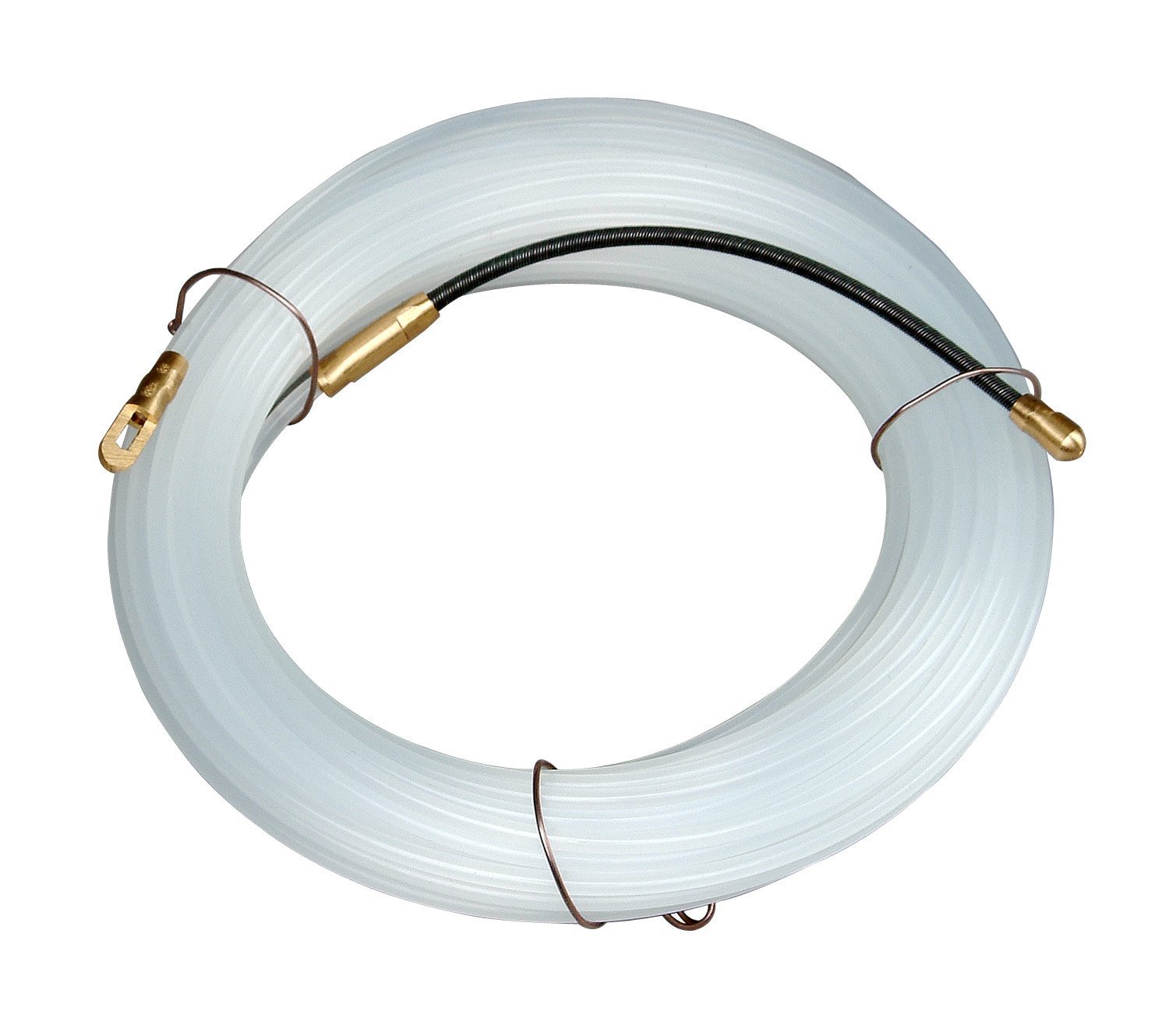 Electraline 61051 Probe Nylon Cable Cleaning, Diameter: 3 mm – 15 m – white