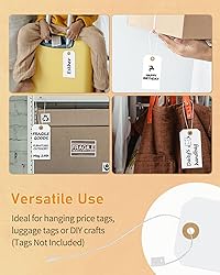 Uniclife 1000 Pcs Hang Tag Strings 6.5 Inch Price