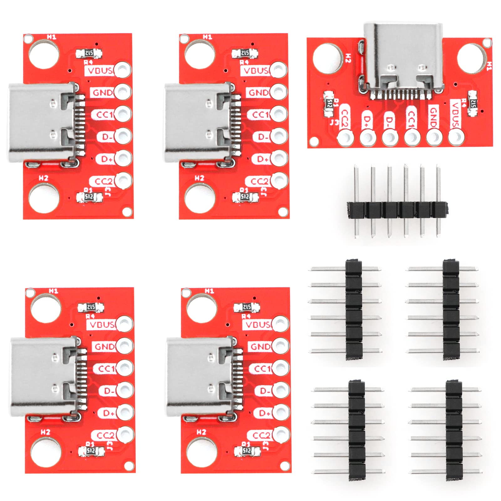 Mua Lind Kitchen 5Sets USB Type-C Breakout Board, Audio & Video ...