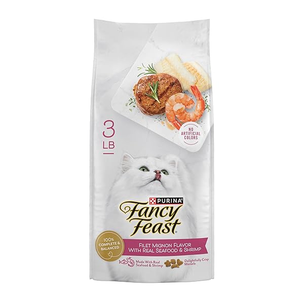 PURINA FANCY FEAST DRY CAT FOOD FILET MIGNON...