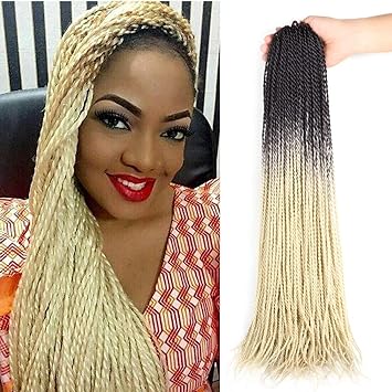 Amazon Com Ombre Crochet Senegalese Twist Kanekalon Synthetic