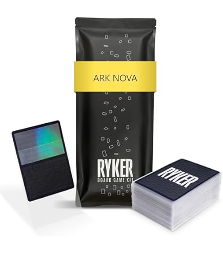 Board Game Ryker | Compatible With Dune: Imperium - Uprising Card Sleeve  Kit | Board Game Card Protectors (Clear Unstable Unicorns