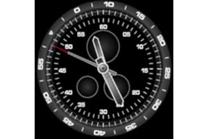 Smart Mirror Smart Watch - Watch Analog Clock Face