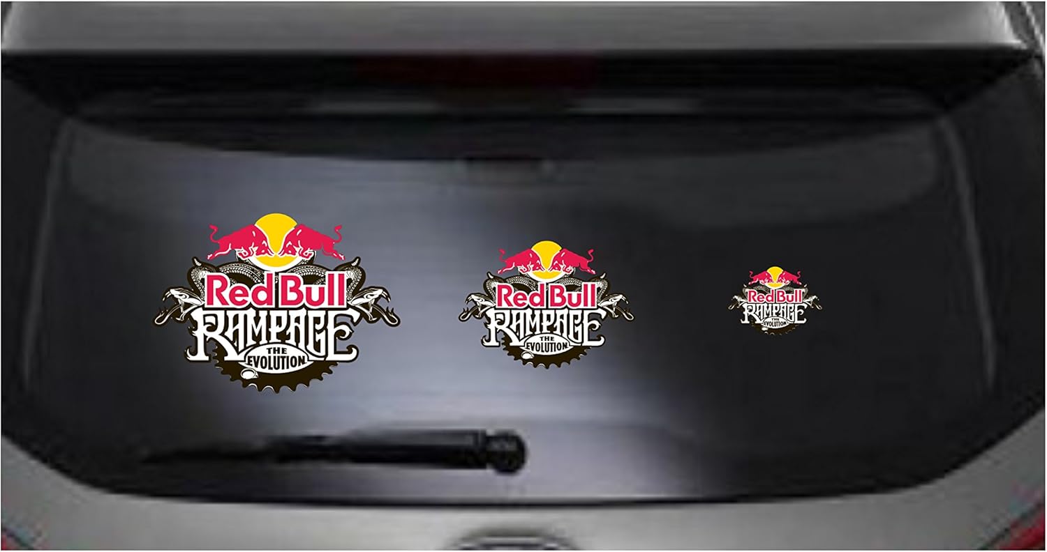 Amazon Co Jp Redbull Rampageデカールステッカー車 Windows バンパー ノートパソコン 4 X 3 5 Car Bike Products