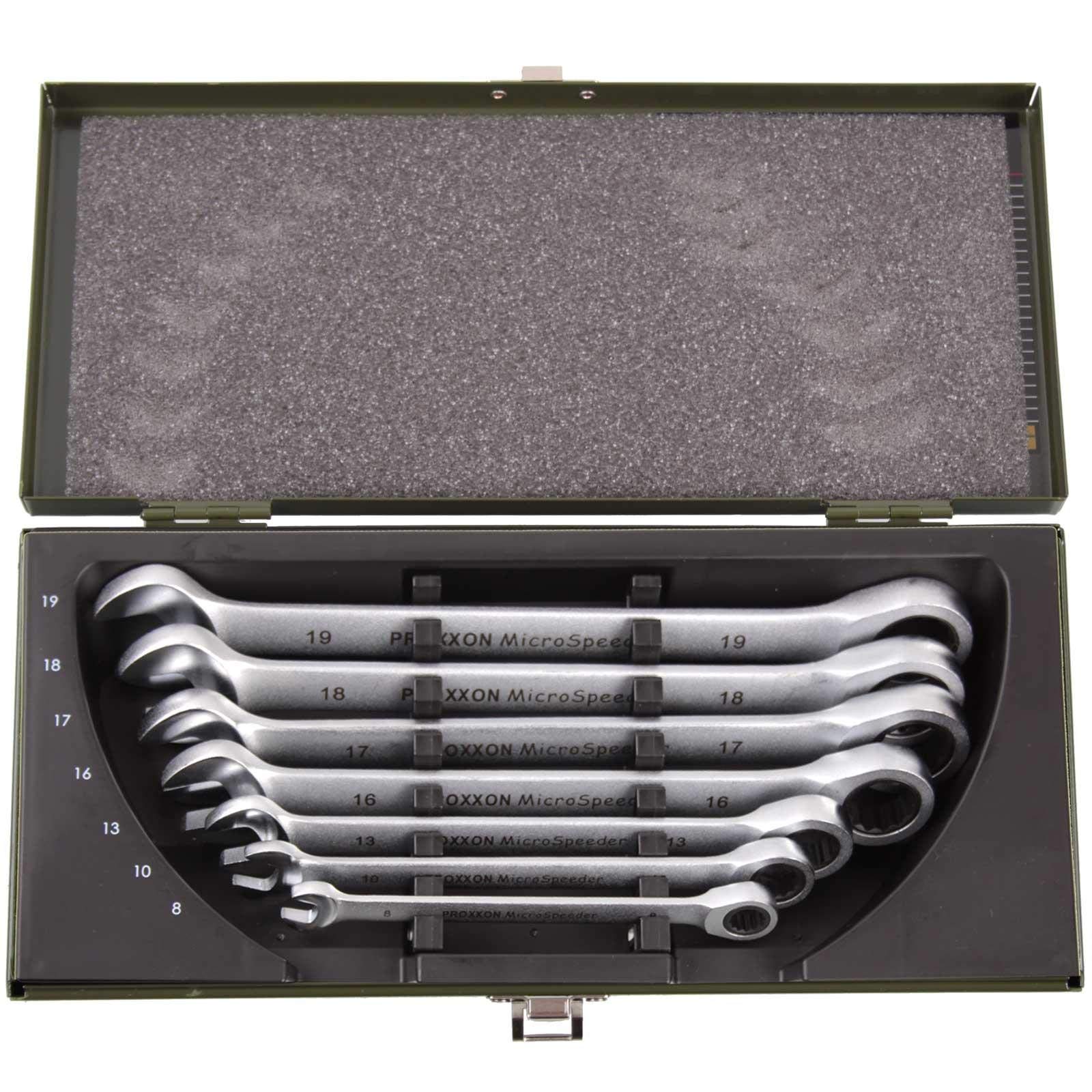 PROXXON 23275 MicroSpeeder Set Standard Version 8-10-13-16-17-18-19 mm