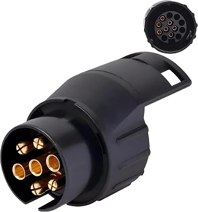 Double Dragon 7 Pin to 13 Pin Towing Adaptor Slim Design