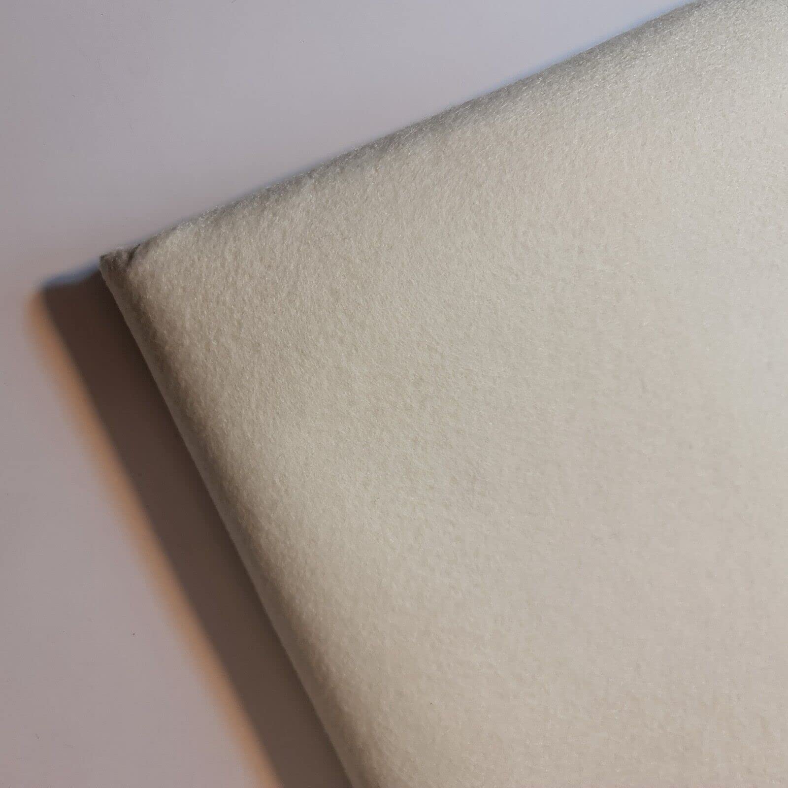 CR Premium Quality 58" / 150 cm Wide Multi Purpose Acrylic Felt Baize Fabric Material Suitable for Poker Bridge Card Craft Table (Ivory)