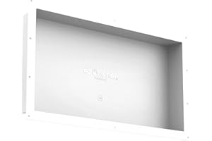EZ-NICHES - USA - Ready for Tile Niche Preformed Bathroom Recess It Shower Shampoo Shelf (16" X 32")