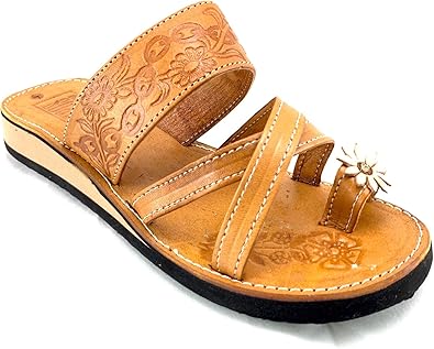 womens mexican leather sandals