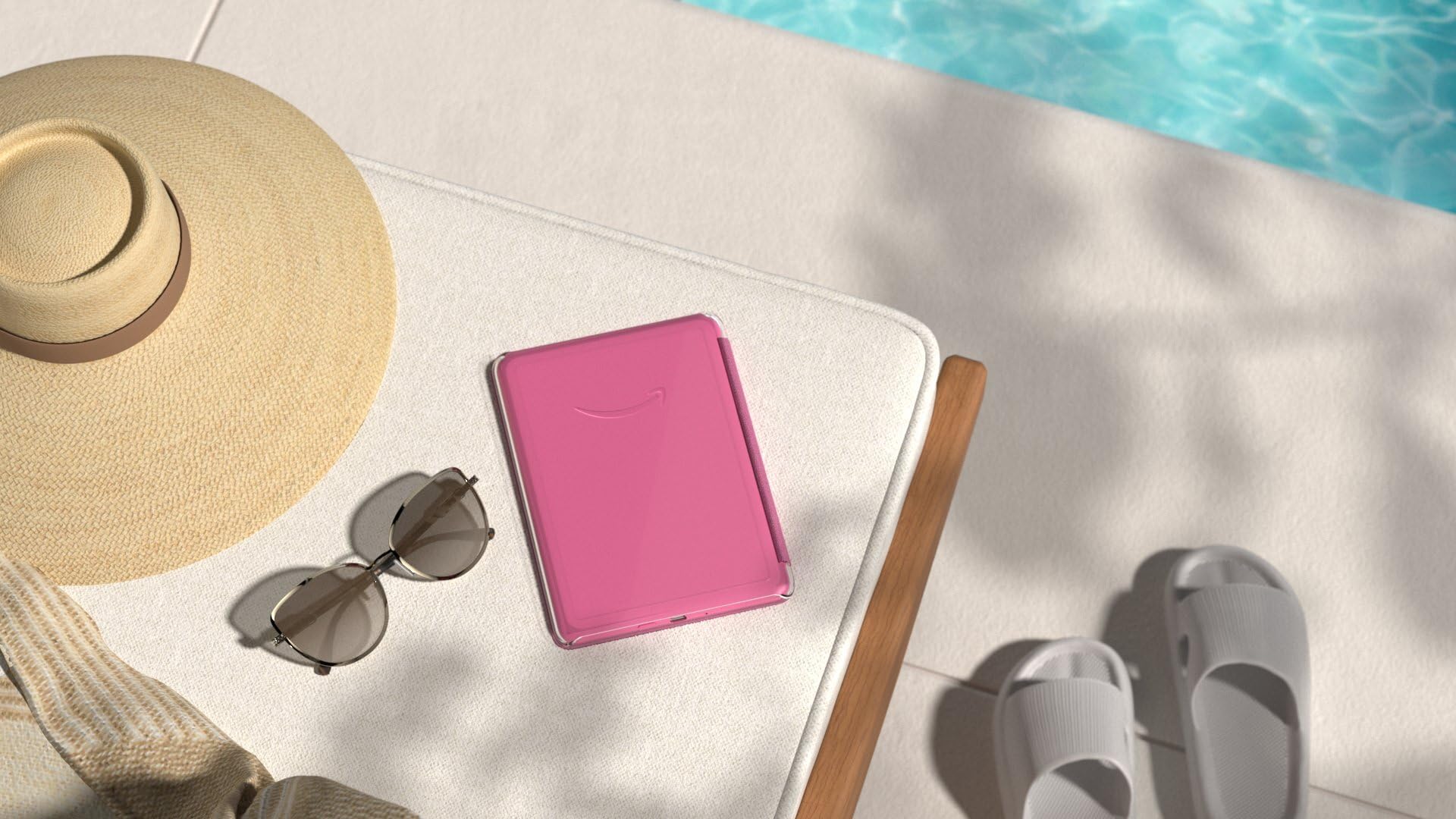 Kindle Paperwhite Clear Case Bundle: Includes Amazon Kindle Paperwhite 16GB (newest model) | Raspberry & Clear Back Case | Raspberry