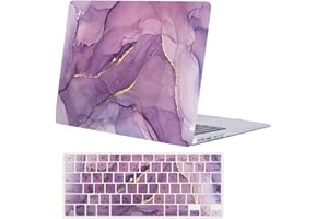 Laptop Hard Case Compatible with MacBook Air 13.6 inch Case 2024 2022 M3/M2 with Retina Display Touch ID Model A3113 A2681, P