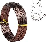 Tenn Well 18 Gauge Aluminum Wire 165 ft 1mm Anodized Bronze Craft Wire view 1