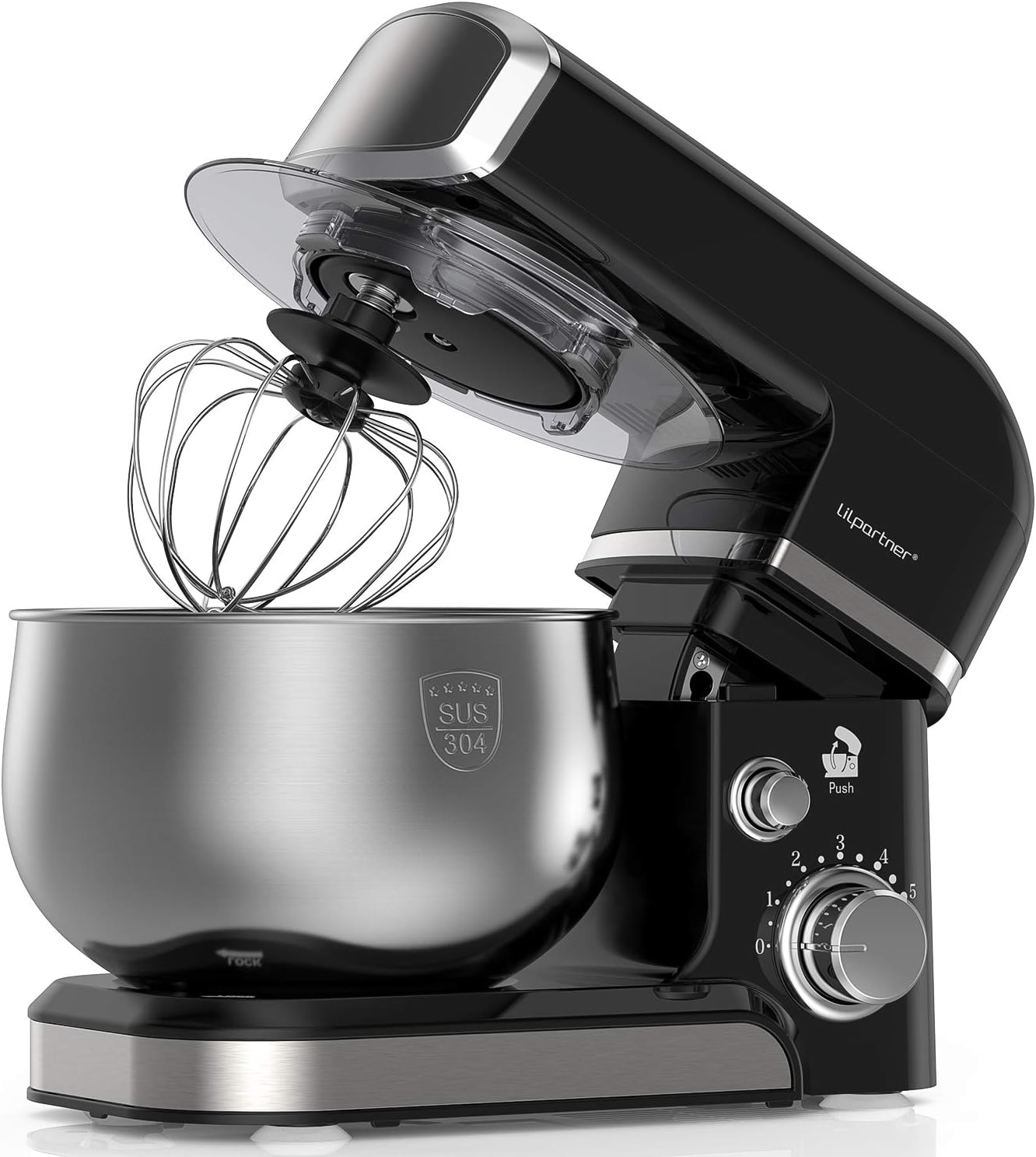 Lilpartner Stand Mixer, 1000W Professional Electric Kitchen Mixer Food