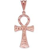 Better Jewelry Real Pure Copper Large Ankh Pendant, Charm for men, women