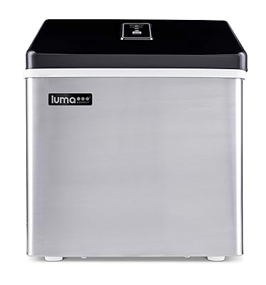 Luma IM200SS Comfort Portable Clear Ice Maker 28 lbs Daily Capacity