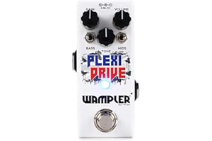 Wampler Plexi Drive Mini Overdrive Pedal (PLEXIDRIVEMINI), Cream