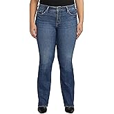 Silver Jeans Co. Women's Plus Size Suki Mid Rise Slim Bootcut Jeans