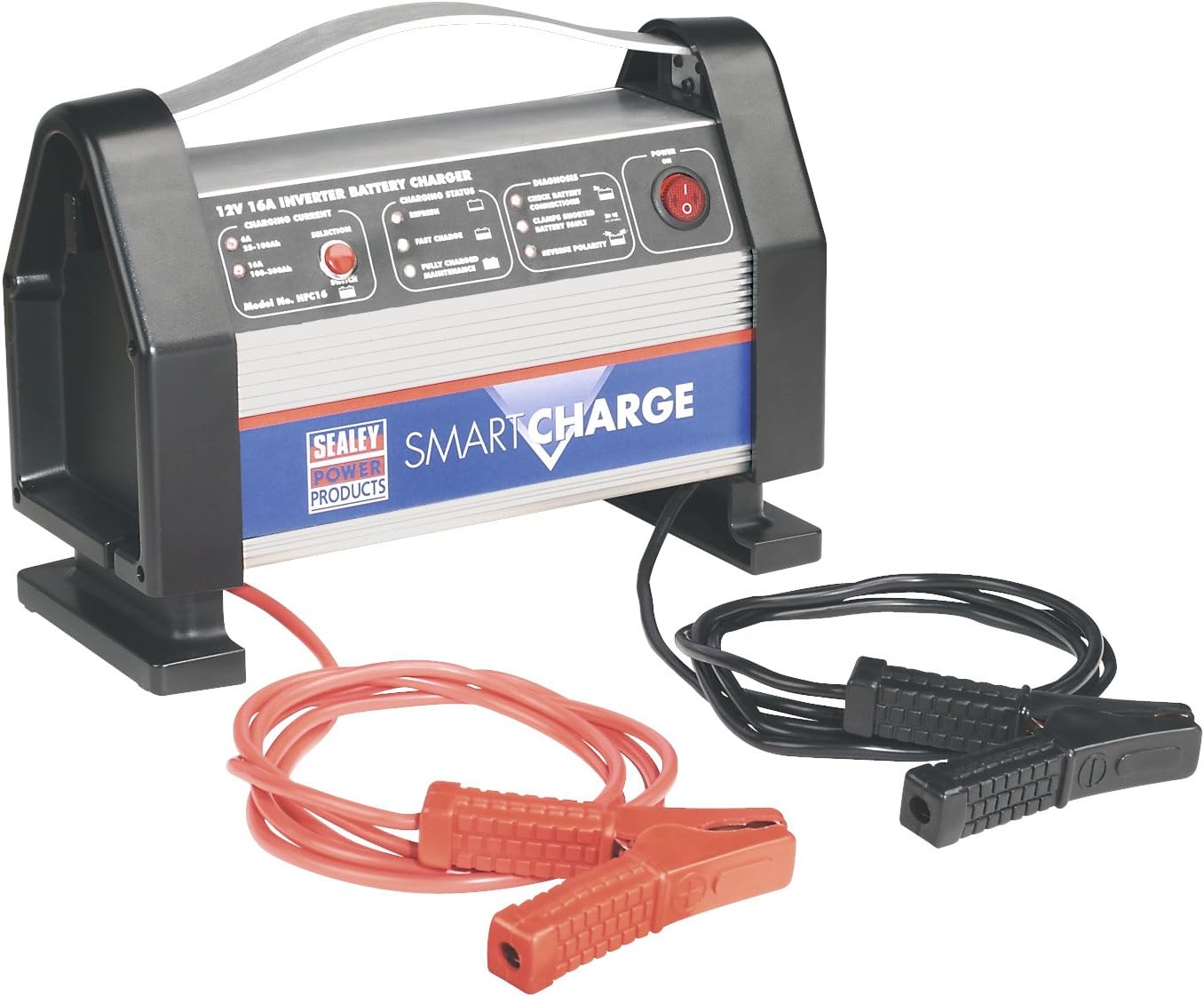 Sealey HFC16 SmartCharge Inverter Battery Charger 12V 16Amp 230V