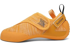SoleEase Climbing Shoes for Men Women Slip-Resistant Lightweight Bouldering Shoes with Breathable Upper