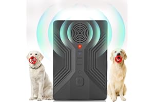 WAGG Anti Bark Device For Dogs, Dog Barking,Dog Bark Deterrent Devices, 40 Ft Anti Barking Device,3 Frequency Ultrasonic Bark Deterrent, Usb Charging, Suitable For Small, Medium And Large Dogs (Black)