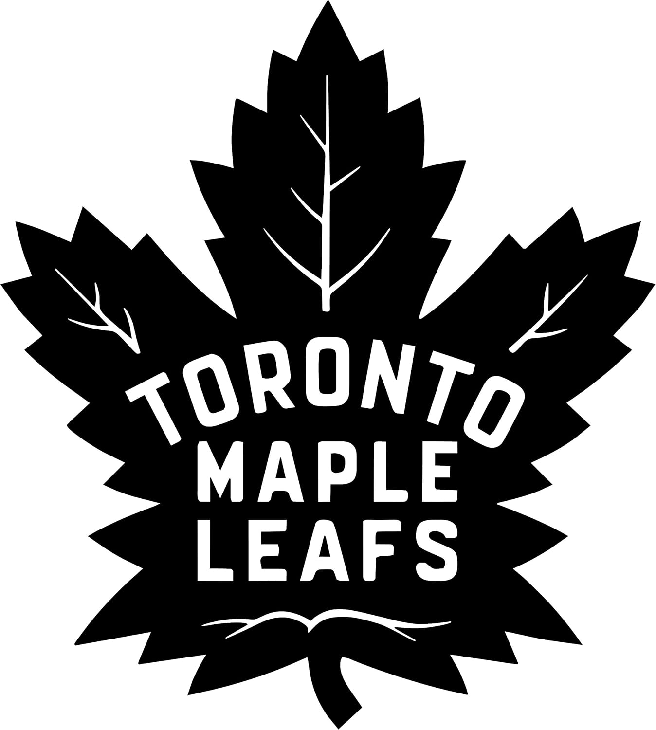 Maple Leaf Toronto Hockey Wall Vinyl Decal Sticker For Livingroom